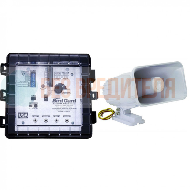 Отпугиватель птиц Bird Gard Super Pro PA-4 с одним динамиком