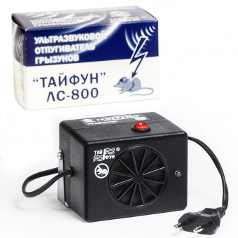 Ультразвуковой отпугиватель грызунов Тайфун ЛС 800 Ультразвуковой отпугиватель грызунов Тайфун ЛС 800